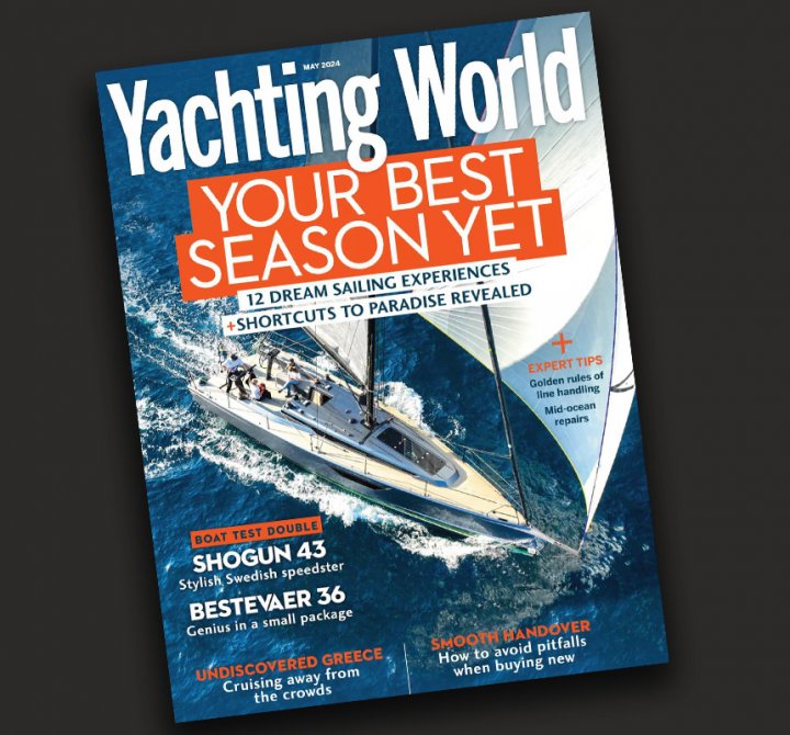 Yachting World cover x 2